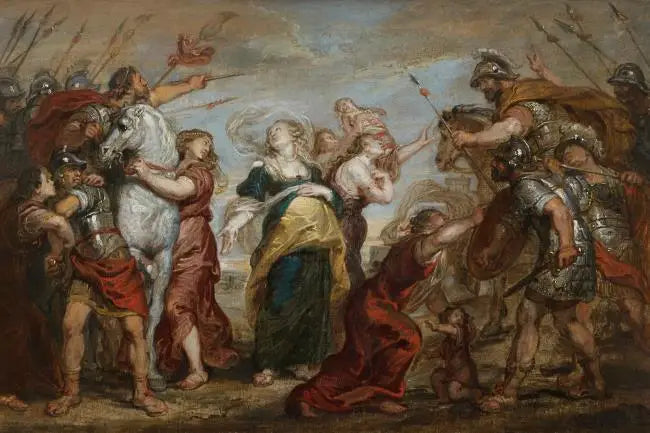 Versöhnung zwischen Sabinern und Römern - Peter Paul Rubens