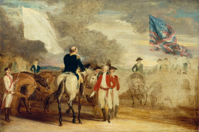 Kapitulation von Cornwallis in Yorktown - John Trumbull