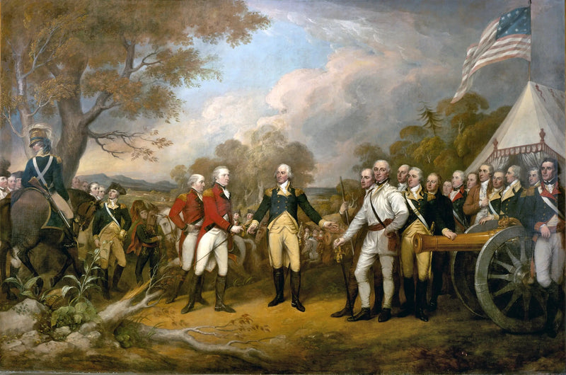 Kapitulation des Generals Burgoyne - John Trumbull