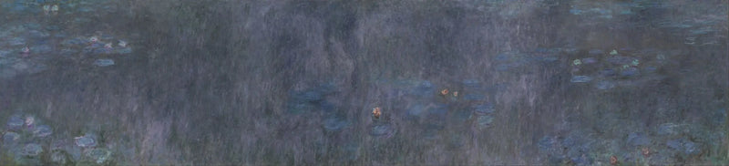 Die Seerosen: Spiegelungen von Bäumen - Claude Monet