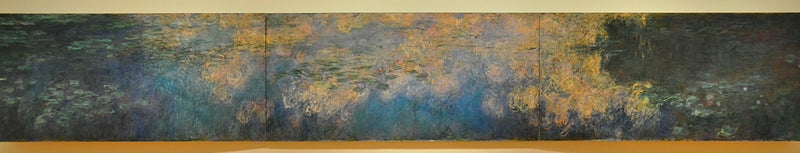Wolkenreflexionen, MoMA-Triptychon W1972 -1974 - Claude Monet