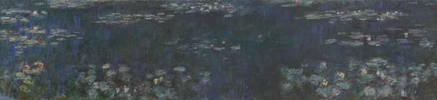 Grüne Spiegelungen, Die Seerosen - Claude Monet