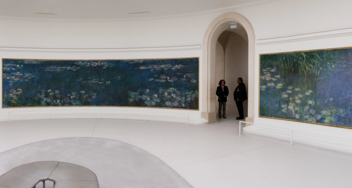 Grüne Spiegelungen, Die Seerosen - Claude Monet
