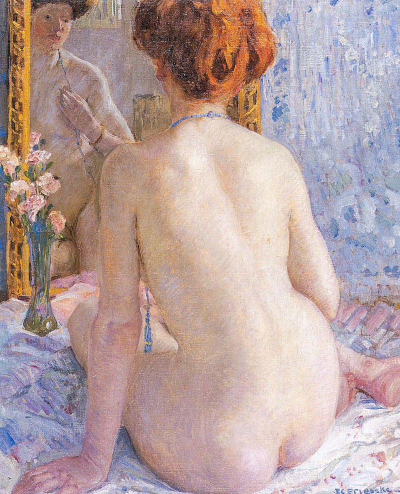 Reflexionen (Marcelle) - Frederick Carl Frieseke