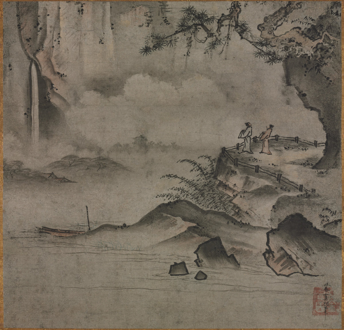 Regarder une cascade - Sōami
