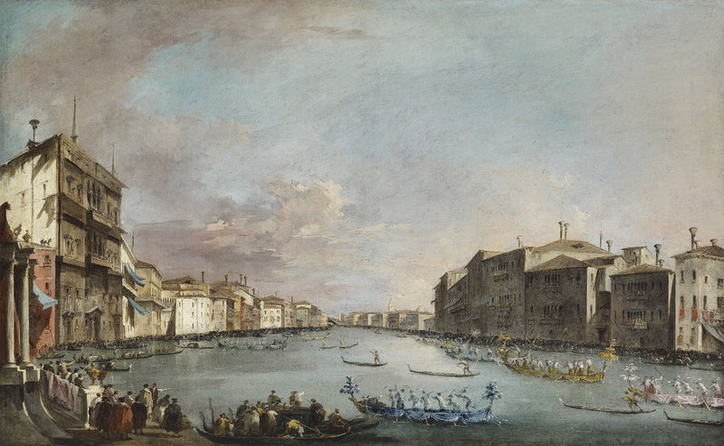 Regatta in Venedig - Francesco Guardi