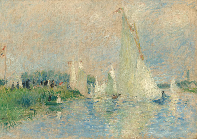 Regatten in Argenteuil - Pierre-Auguste Renoir