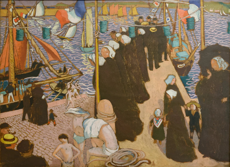 Regatten in Perros-Guirec - Maurice Denis