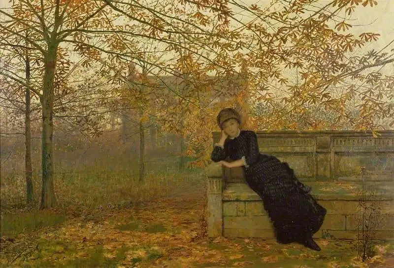 Herbstbedauern - John Atkinson Grimshaw