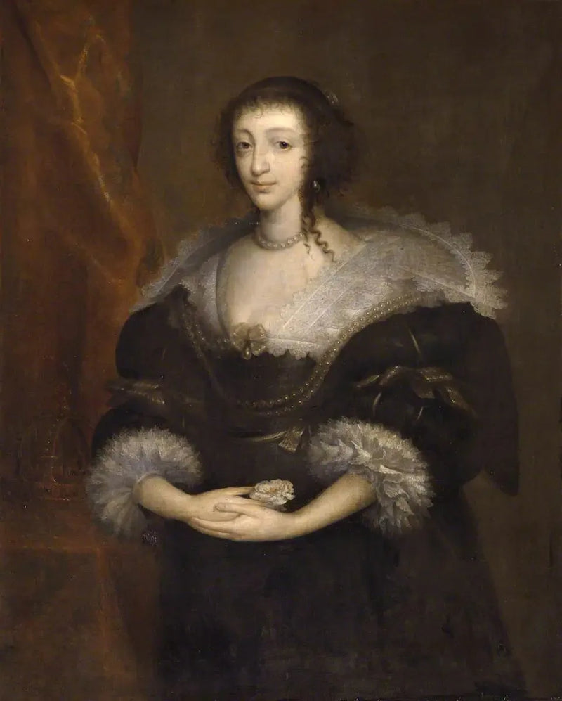 Reine Henriette Marie (1609–1669), Gemahlin von Karl I. - Antoine van Dyck