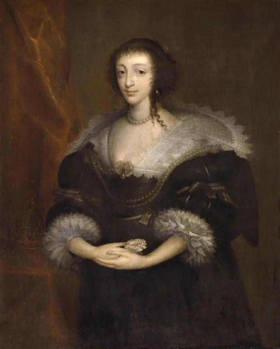 Reine Henriette Marie (1609–1669), Gemahlin von Karl I. - Antoine van Dyck