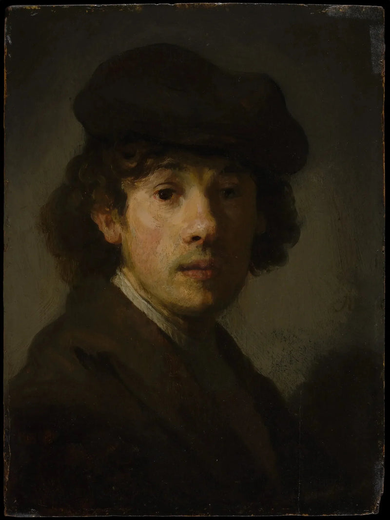 Rembrandt (1606-1669) und junger Mann - Rembrandt
