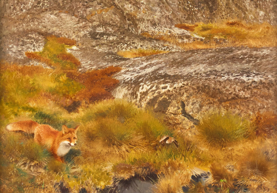 Fuchs und Schnepfe – Bruno Liljefors