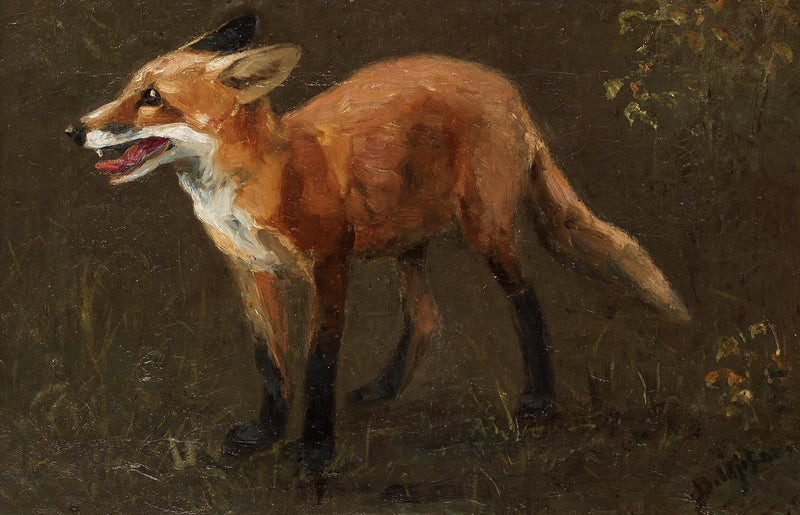Fuchsjunges - Bruno Liljefors