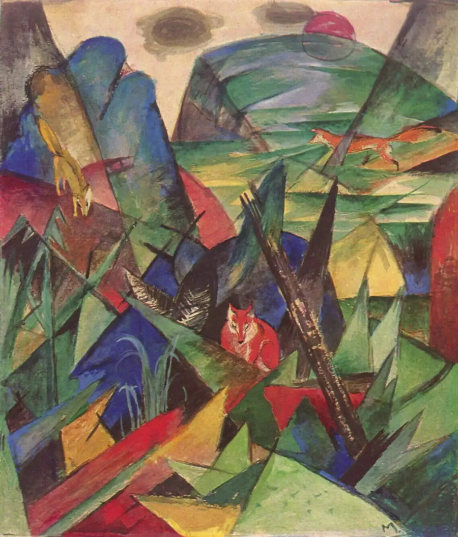 Füchse - Franz Marc