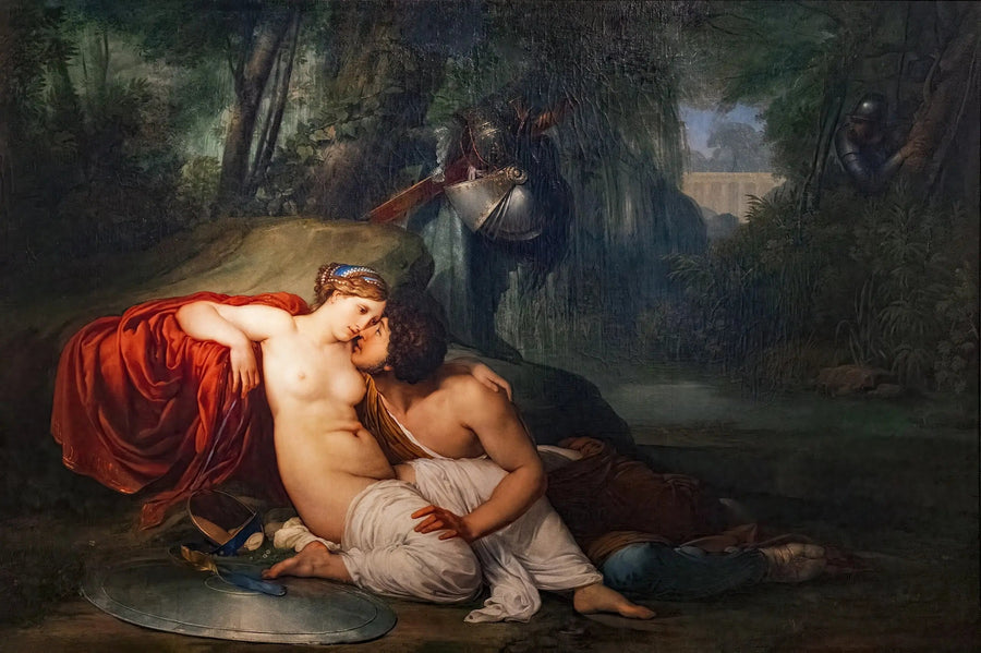 Renaud und Armide - Francesco Hayez