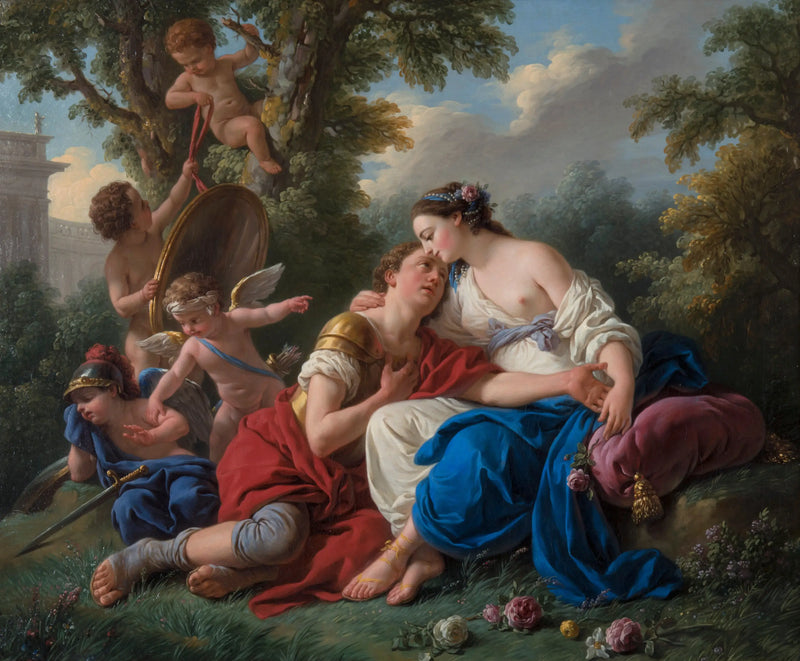Renaud und Armide - Louis Jean François Lagrenée