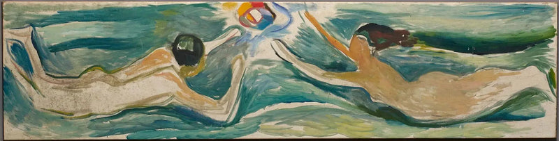 Begegnung im Raum - Edvard Munch