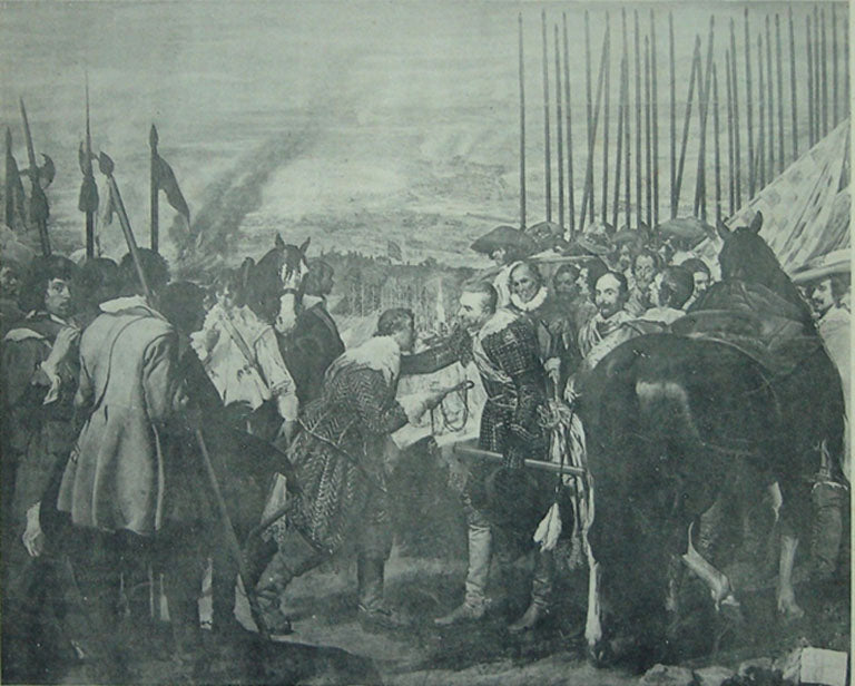 Rendição de Breda - Copie de Velásquez - Eliseu Visconti image 1 copie peinte à la main à l’huile