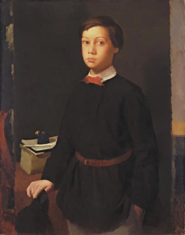René de Gas am Tintenfass - Edgar Degas
