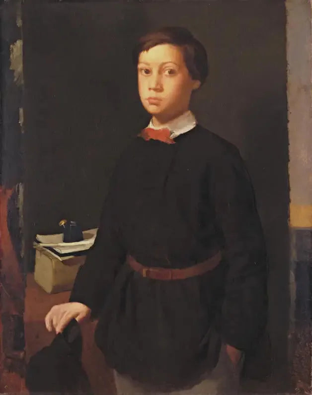 René de Gas am Tintenfass - Edgar Degas