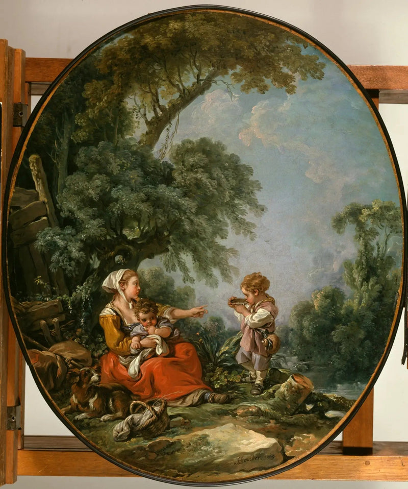 Ländliches Mahl - François Boucher