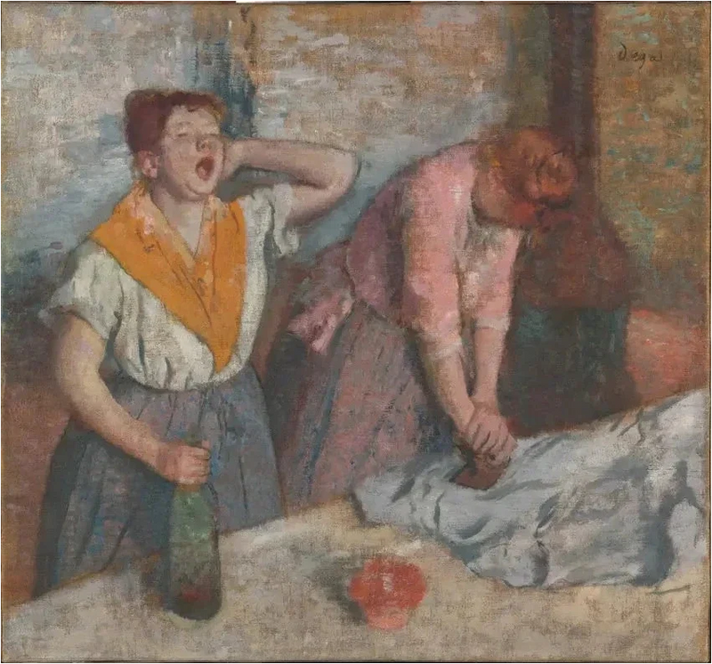 Bügelmaschinen - Edgar Degas