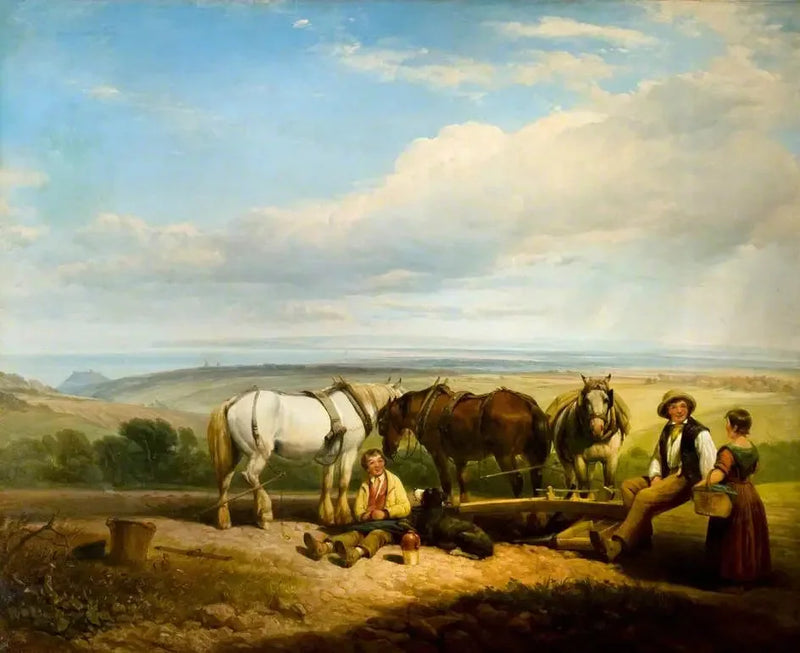 Mittagsschlaf - John Frederick Herring, Sr.