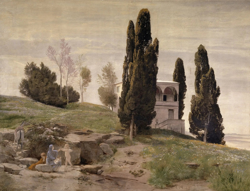 Repos Anhänger die Flucht nach Ägypten - Arnold Böcklin