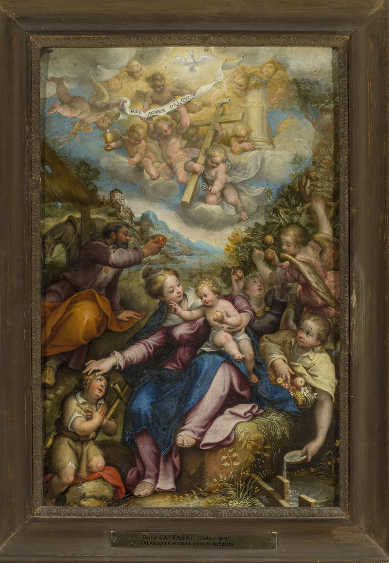 Entspannen Sie sich während des Fluges nach Ägypten - Denis Calvaert