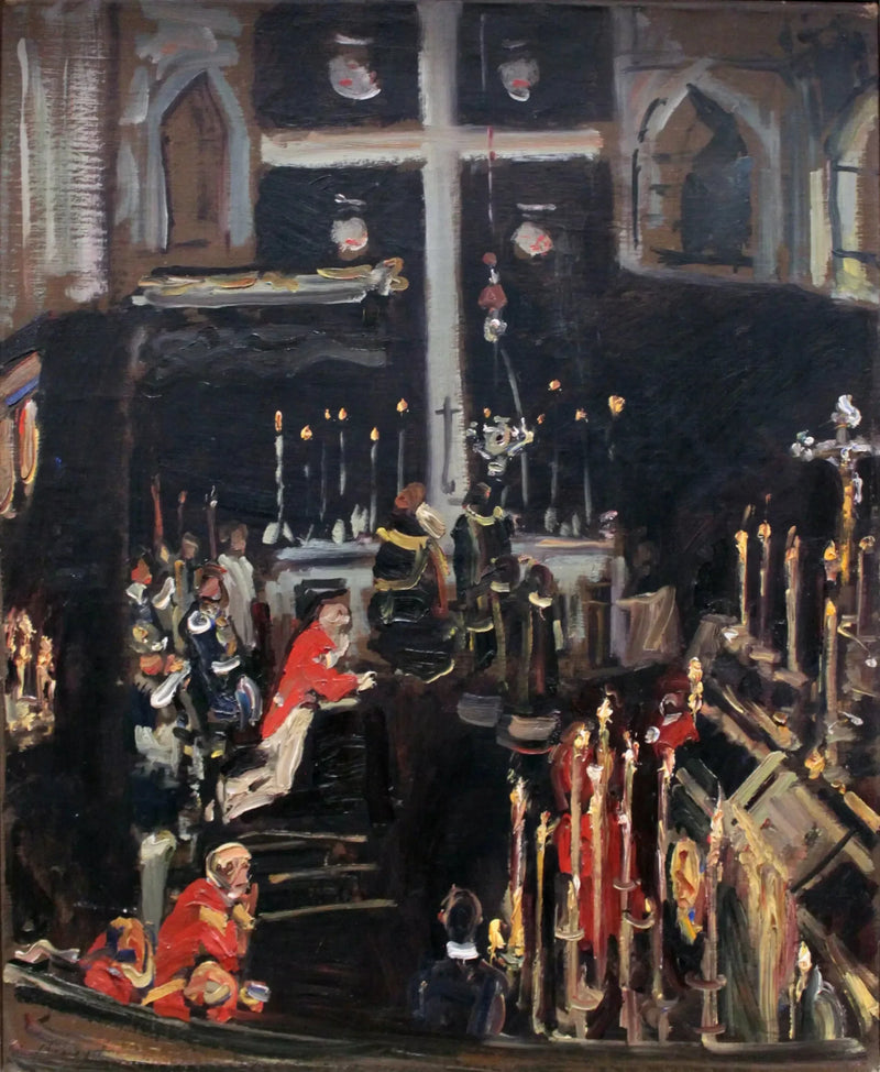 Requiem für die St. Georgsritter - Max Slevogt