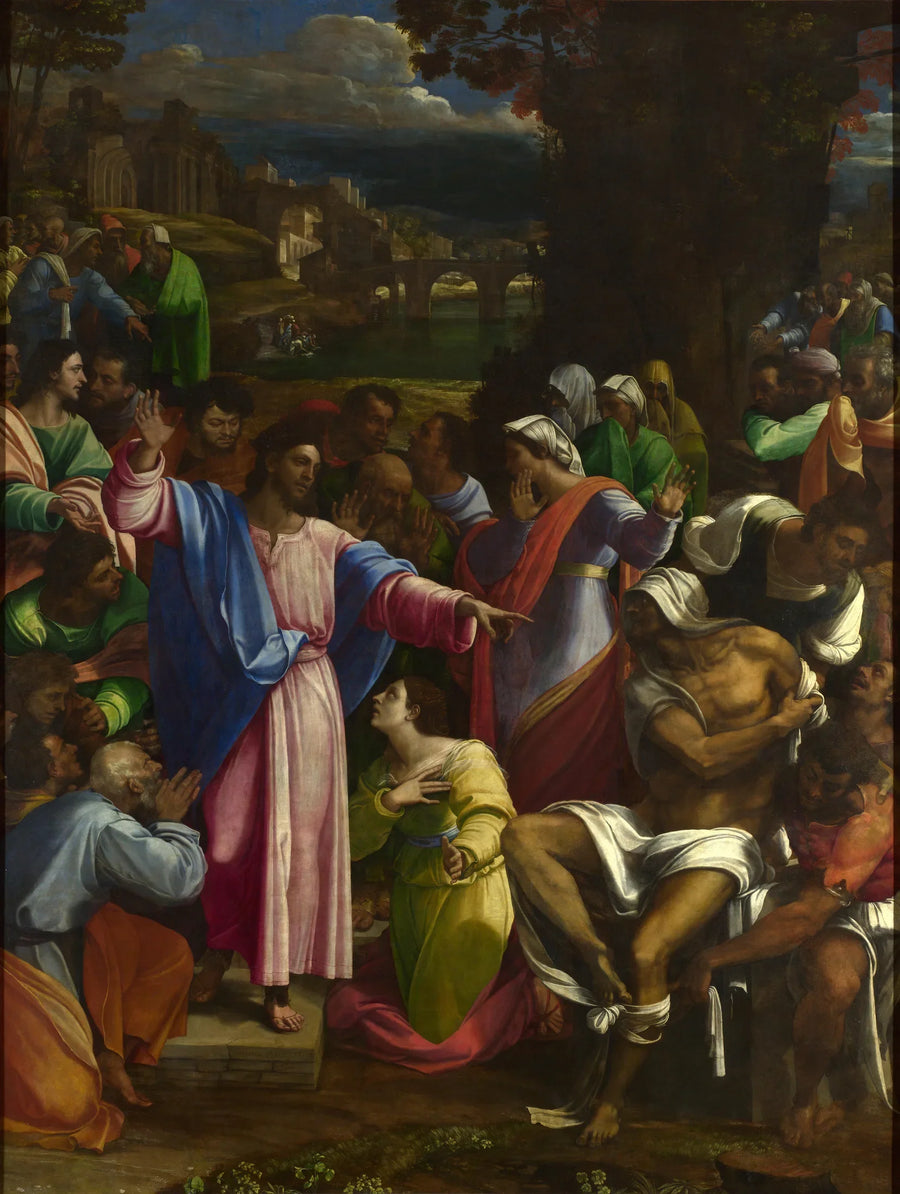 Auferstehung des Lazarus - Sebastiano del Piombo