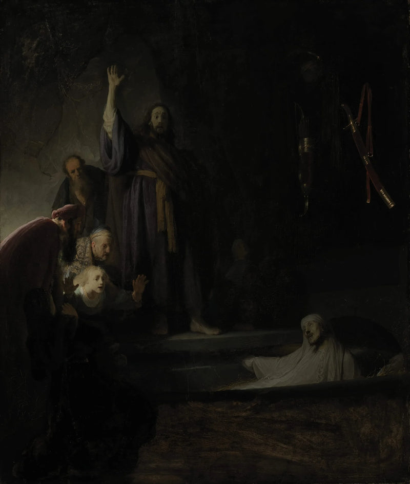 Die Auferstehung des Lazarus - Rembrandt