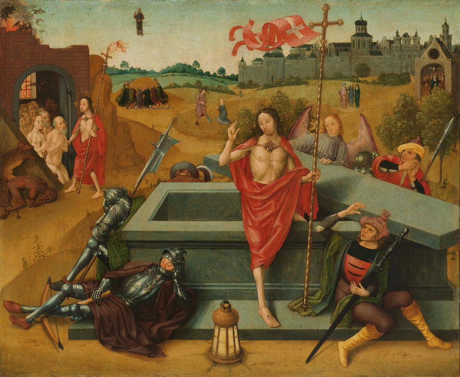 La résurrection - Meester van de Amsterdamse Dood van Maria