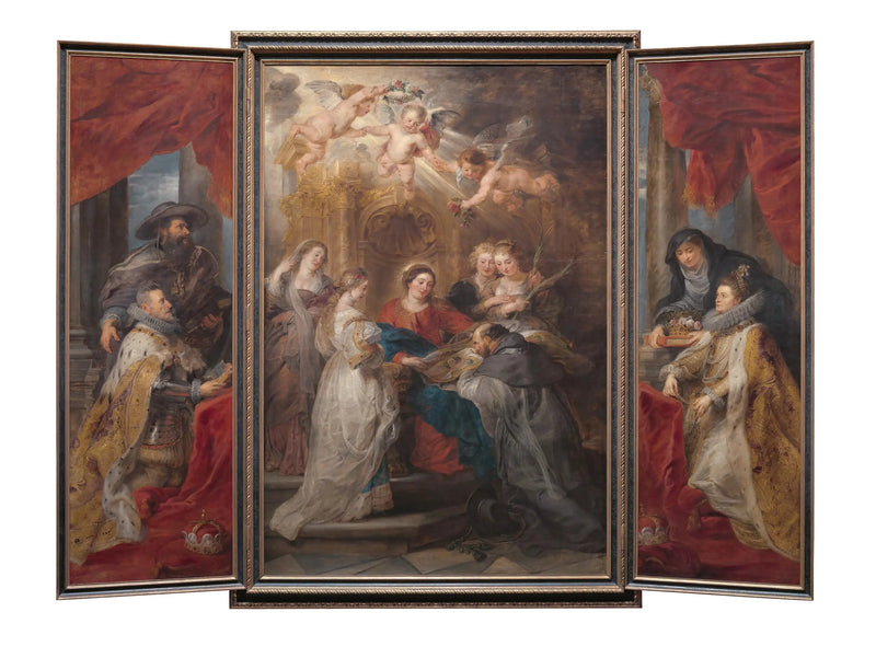 Retabel von Ildefonse - Peter Paul Rubens