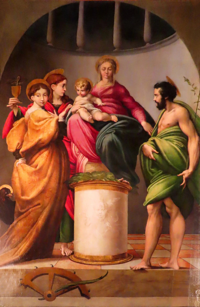 Retabel von Bardi - Parmigianino