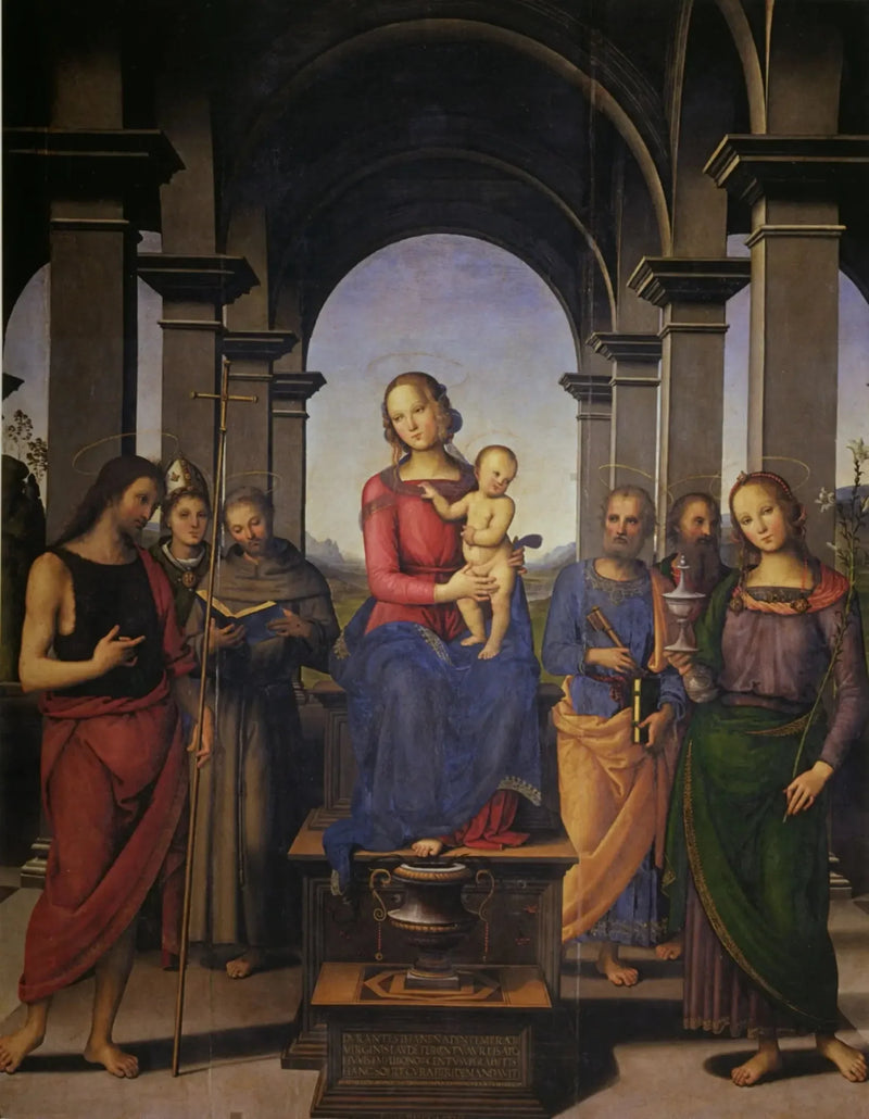 Retabel von Fano - Pietro Perugino