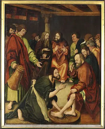 Altar der Kirche St. Katharina in Zwickau [mittleres Panel] - Lucas Cranach der Ältere