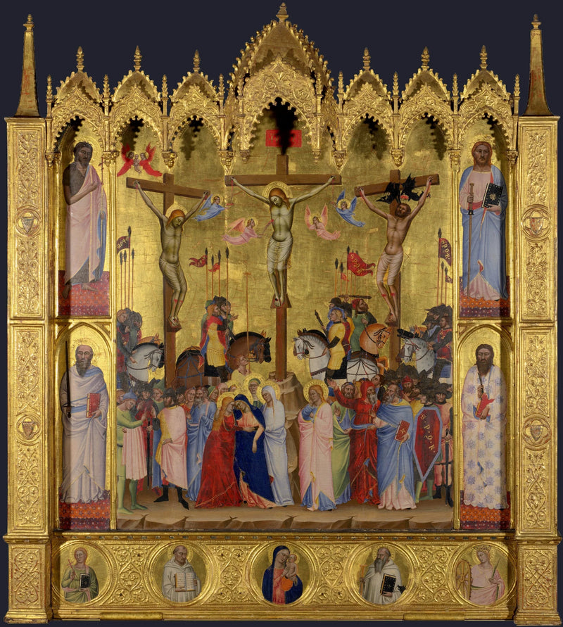 Kreuzigungsretabel - Jacopo di Cione