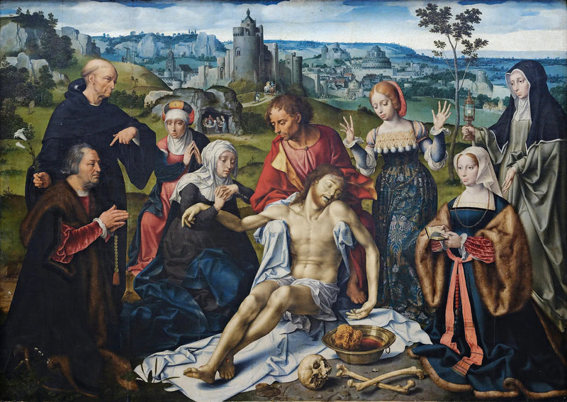 Kreuzweg der Klage Christi: Die Klage - Joos van Cleve
