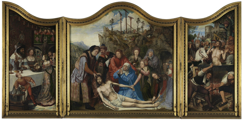 Altar der Zunft der Tischler - Quentin Metsys