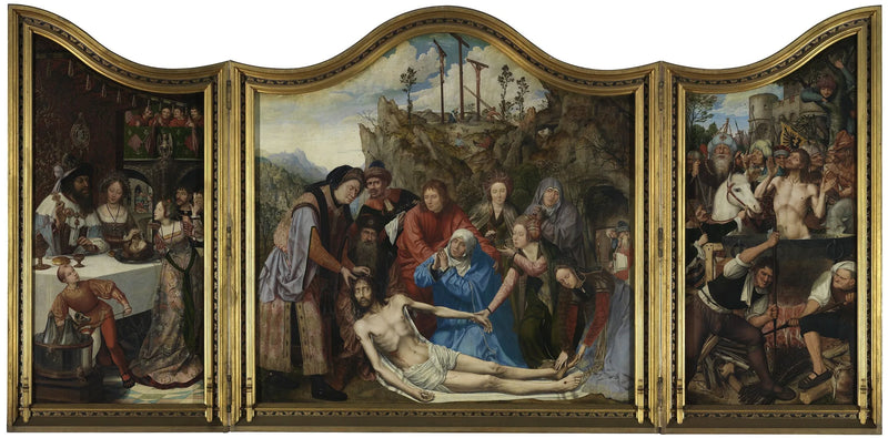 Altar der Zunft der Tischler - Quentin Metsys