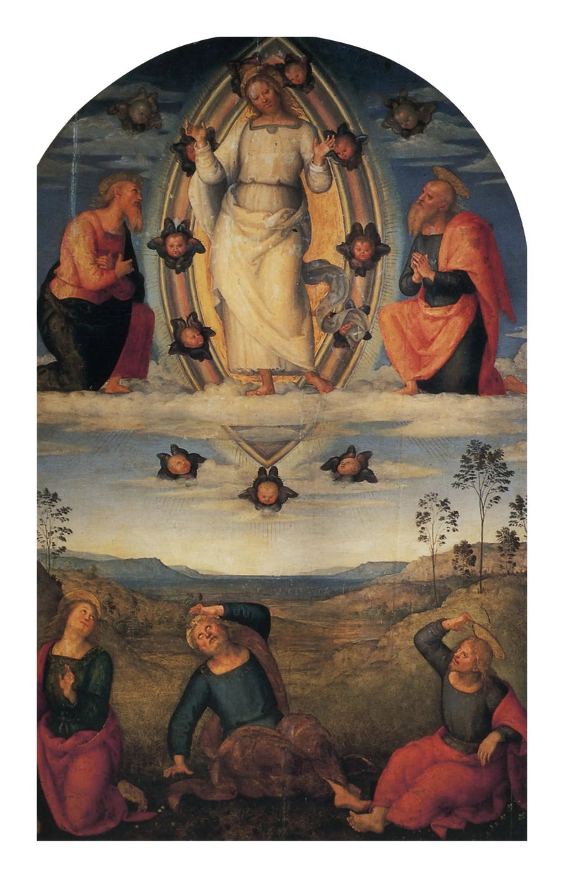 Tafel der Verklärung - Pietro Perugino