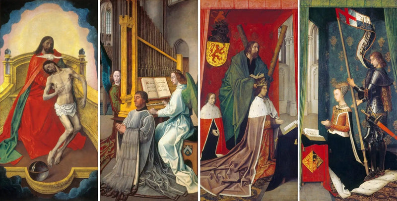 Altar der Dreifaltigkeit - Hugo van der Goes