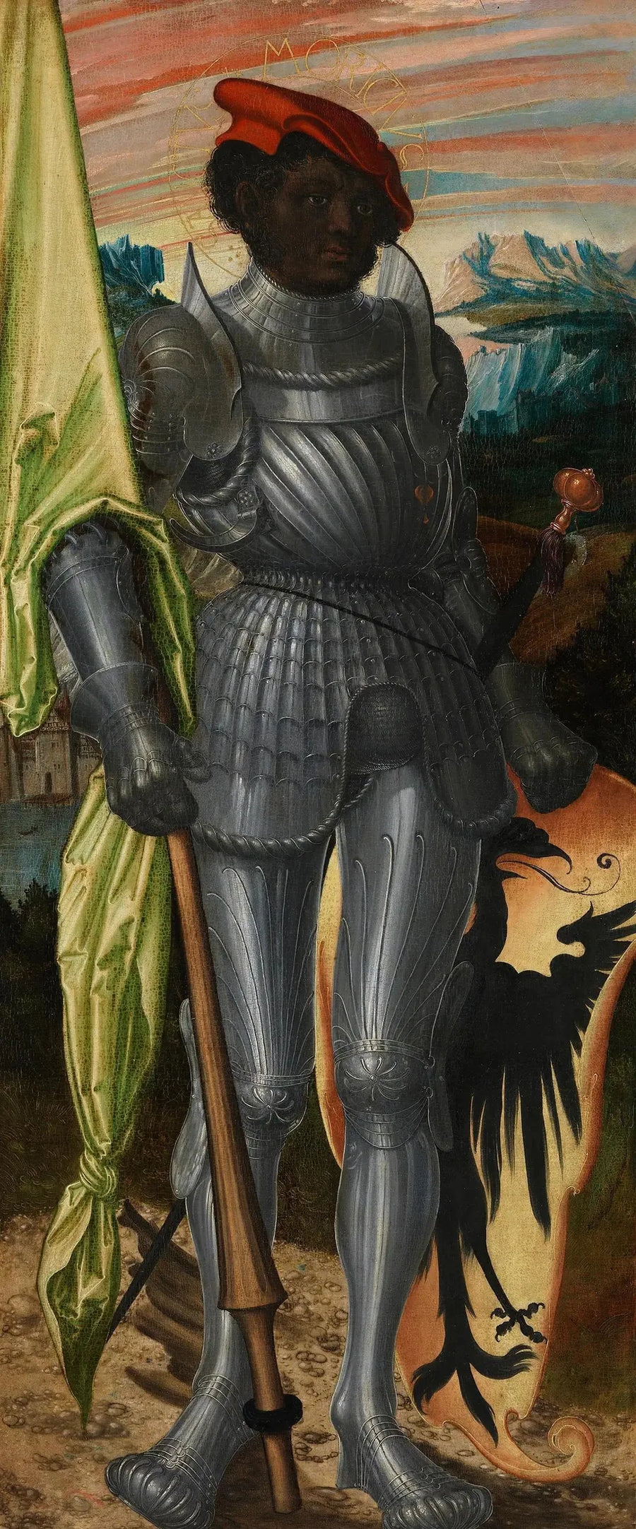 Altarretabel von Pfirtscher: Sankt Mauritius - Lucas Cranach der Ältere