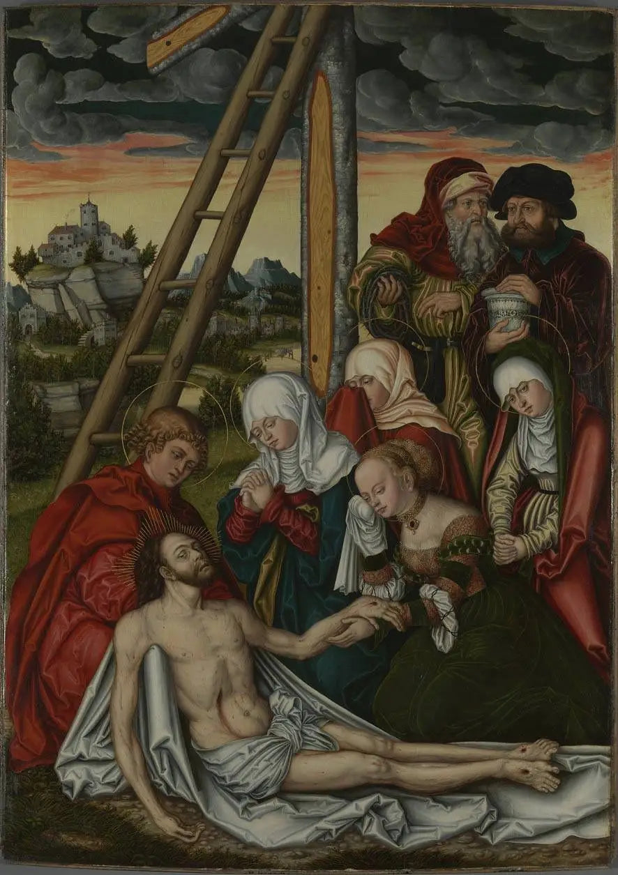 Altar aus Stein und Paul: Die Klage Christi - Lucas Cranach der Ältere
