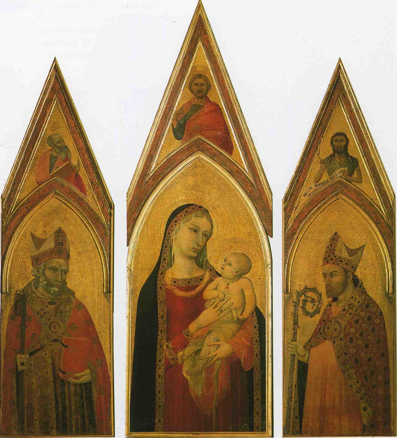 Altarbild von Sankt Proculus - Ambrogio Lorenzetti