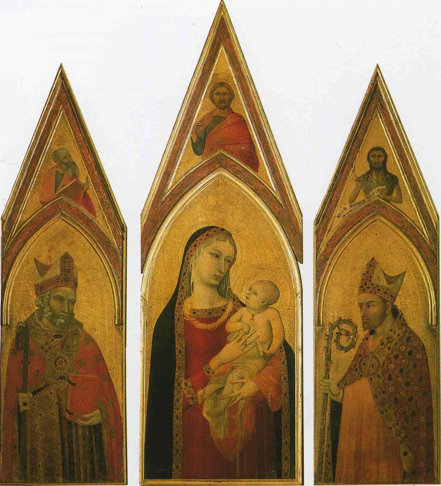 Altarbild von Sankt Proculus - Ambrogio Lorenzetti