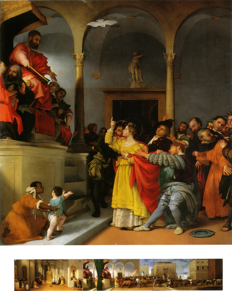 Altarbild von Heilige Lucia - Lorenzo Lotto