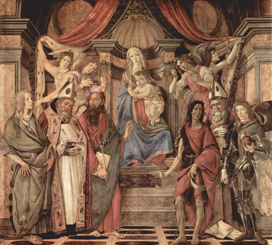 Retabel von San Barnaba - Sandro Botticelli